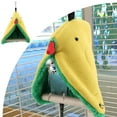 thumbnail image 4 of Lit d'Oiseau Confortable Perroquet Triangle Hamac Cage Suspendue Jouets pour Repos Heureux et Confortable, 4 of 8