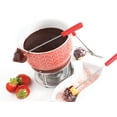 thumbnail image 3 of Juego de fondue Mastrad: incluye olla de cerámica, tenedores de acero inoxidable, portavelas, vela y soporte para calentar. Derrite chocolate, queso y mucho más., 3 of 3