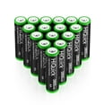thumbnail image 2 of HiQuick 16 Pack AA Rechargeable Batteries 2800mAh 1.2V Ni-Mh Battery, 2 of 12