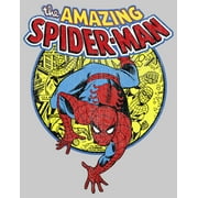 Mens Marvel Amazing Spider-Man Responsibility Sweatshirt Athletic Heather Medium