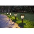 thumbnail image 2 of Alpan 10192 8 LED Pathway Solar Lights One Size Oil Rubbed Bronze, 2 of 5
