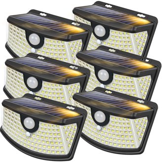 5000W Large Solar Street Light, Dusk To Dawn Motion Sensor