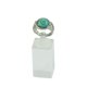 thumbnail image 2 of Anillo Ajustable de Turquesa Natural Sunnimix Ronda Cabujón Retro 10 mm, 2 of 6