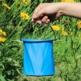 thumbnail image 3 of Visland Bucket Foldable Multi-Purpose Lightweight Hiking Backpacking Fishing Bucket for Beach, 3 of 8