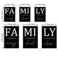 thumbnail image 4 of 3pcs/set Frameless Home Decoration Luxury Living Room Pictures Decorative Paintings Minimalist Poster Canvas Wall Art Family Writing No Frame, 4 of 4