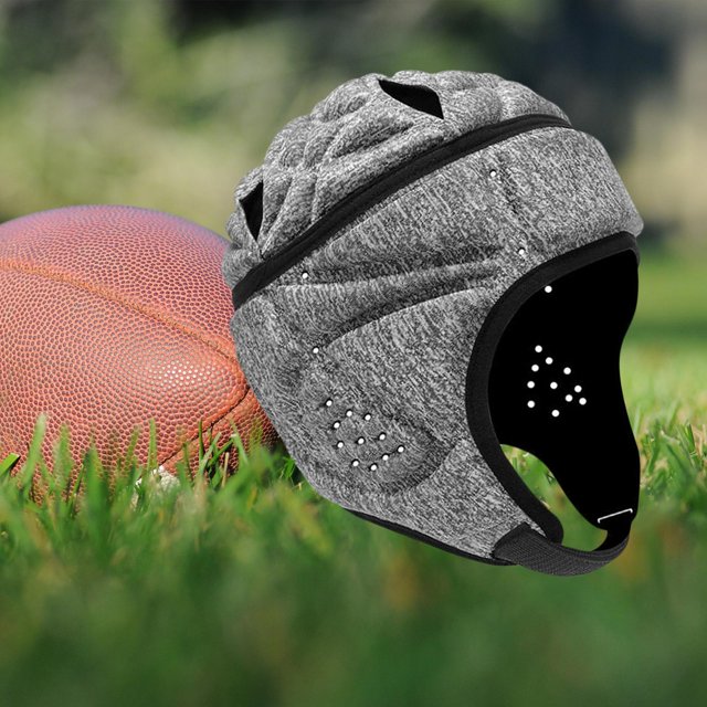 Casco de Rugby Cola para niños protección transpirable Estilo D