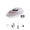 White, variant on Mini 2.4G Stunt Remote Control Boat, Dual-Paddle Dual-Motor Electric RC Boat with Colourful LED Lights & Inflatable Pool for Indoor/Outdoor Water Play