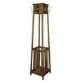 thumbnail image 2 of Powell David Coat Rack, Mocha, 2 of 5