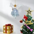 thumbnail image 5 of Niusricy Christmas Decoration Plush Angels Decorations Hanging Pendant Ornaments for Tree Wall Window Indoor Outdoor Party Supplies, 5 of 9