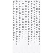 Creative Converting 339895 Silver 25th Anniversary Dinner Napkins, 16 Count