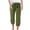 Green, variant on Yubnlvae High Waist Wide Leg Pants - Women's Comfy Straight Leg Trousers (Pockets, Work to Weekend Outfits) Black L