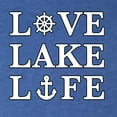 thumbnail image 4 of Wild Bobby, Anchor Wheels Love Lake Life, Men Premium Tri Blend Tee, Vintage Royal, XX-Large, 4 of 4