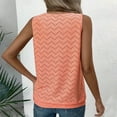 thumbnail image 7 of Pejock Women's Summer Tank Tops, Loose Fit Breathable Sleeveless, Keyhole Neck Casual Tops, Trendy Eyelet Flowy Beach Wear, Soft Lightweight Blouse, 7 of 7