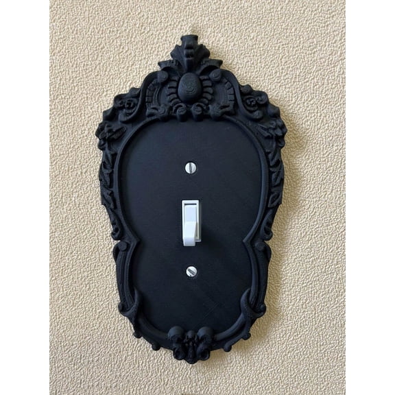Gothic Victorian Switch Plate Cover, Ornate Upgrade for Plain Light Switches