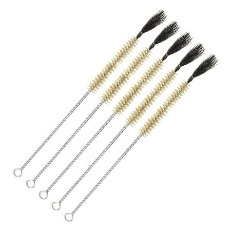 Test Tube Brush 15mm Dia Twist Handle Bristle Wash Tubing Cleaning ...
