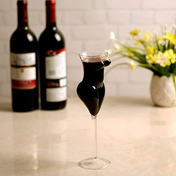 Novelty wine glass outlet