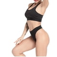 thumbnail image 3 of Tanga GRANKEE para mujer, sin costuras, sin costuras, paquete de 6, 3 of 6
