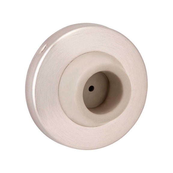 Ives 407 1/2 B15 Satin Nickel Concave Rubber Wall Door Stop, PartNo 407 1/2 B15,