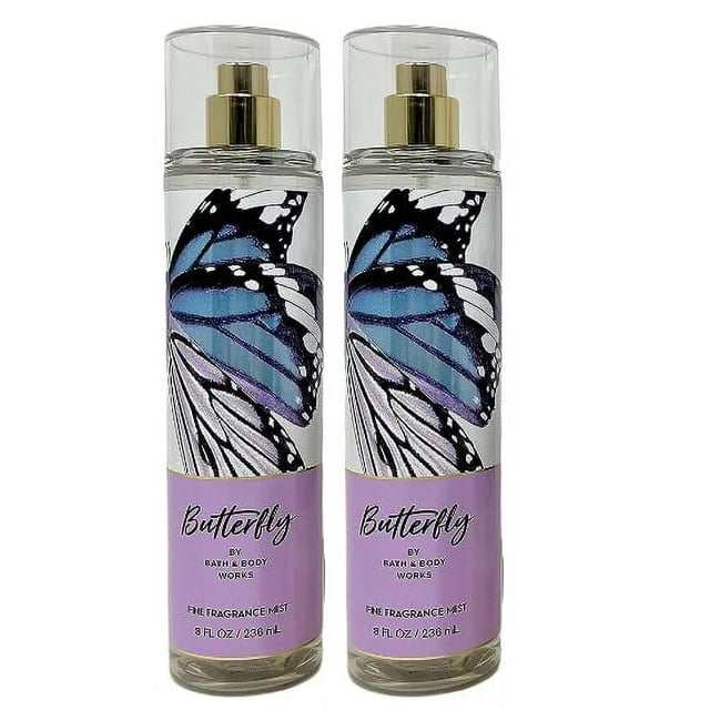 Fine Fragrance Mist Bath & Body Works Butterfly, 240 ml, paquete de 2
