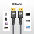 thumbnail image 3 of YSTINNG 1m-DisplayPort 2.1 16K@30Hz 10K@60Hz Display Cable for Professional Gaming and Video Editing Strong Compatibility C311-8607, 3 of 7