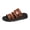 Brown, variant on NOKIO Women's Adjustable Strap Flat Sandals Slip-On Mules Summer Casual Shoes Comfy Lightweight Beach Footwear Fashionable Open Toe Slides for Outdoor Walking & Daily Use