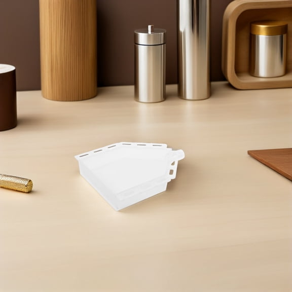 OULII 2Pcs Easy Install Plastic Ac Drain Pan for Outdoor Air Conditioner Units