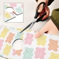 thumbnail image 6 of Yayeee Faucet Mat for Kitchen Sink 14.7" Diatomite Long Splash Guard Pad, Cute Gummy Bears Pattern, 6 of 7