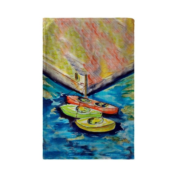 Betsy Drake BT992 Kayaks Beach Towel - 30 x 50 in.