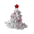 thumbnail image 4 of Sombrero para de Navidad Decorativo Adorno de Navidad Gorra Festiva para Decoración Sombrero con Lazo No Tejido Función Ornamentación Adecuado Astilla, 4 of 8