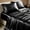 Black, variant on SoComfy by Bedelite Queen Satin Sheets, Silky Soft Cooling, 15-Inch Deep Pocket, 4-Piece, Beige