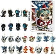 thumbnail image 2 of 2025 Christmas Countdown Advent Calendar with 24 Cute Acrylic Dragon Ornaments – Holiday Countdown for Kids, Adults, Tree, Home Decorations & Party Fun, 2 of 5