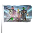 thumbnail image 1 of Kamen Rider Bandera impresa con temática, regalo perfecto para fanáticos, amigos y familiares, y adecuada para actividades al aire libre e interiores, decoraciones de fiesta. 120*180CM, 1 of 6