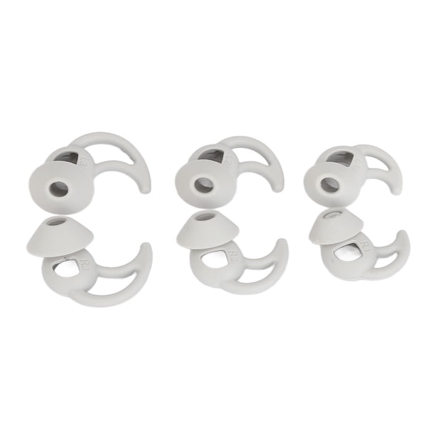 Consejos De Reemplazo De Auriculares, 3 Conjuntos Reducción De Ruido Auriculares Suaves Ganchos De Silicona Consejos De La Oreja De Silicona Reemplazo De Auriculares Deportivos