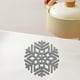 thumbnail image 4 of Snowflake Dining Table Mats Heat Insulating Mats Geometric Snowflake Mats Bowl Mats Kitchen Hollow Out Saucer, 4 of 6