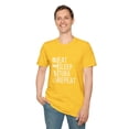 thumbnail image 4 of Funny Tuba Player T-Shirt Eat, Sleep, Tuba, Repeat, 4 of 7