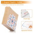 thumbnail image 5 of Yayeee Napkin Holder for Table Set of 2 Kitchen Paper Tissue Organization, Pink Mosaic Pattern, 5 of 8