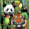 Jungle Animals 'Wild Animals' Small Napkins (16ct)