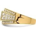 thumbnail image 3 of 14K Yellow Gold Lab Grown Diamond Men's Ring - Ring Size 10.0-9.6gm, 3 of 8
