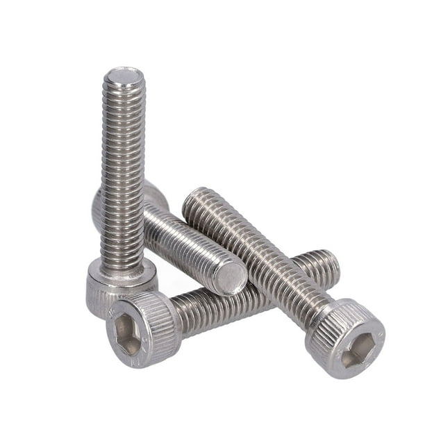 Tornillos M6, Tornillos Hexagonales, 30 Piezas, Sujetadores De Hardware Para Procesamiento De Maquinaria Para Reparación De Automóviles
