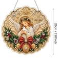 thumbnail image 3 of Christmas Angel Pearl Diamond Art Suncatcher Kit for Adults, Nativity Scene 8 Inch Acrylic Window Hanging Ornament, DIY Xmas Holiday Craft Kit for Home Wall Door Festive Party Decor, 3 of 8
