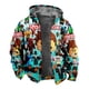 thumbnail image 5 of Roblox-Sudadera con capucha de manga larga para estudiante, suéter grueso con cremallera acolchada y estampado de dibujos animados, cuello suelto, algodón, regalos de navidad, 5 of 5