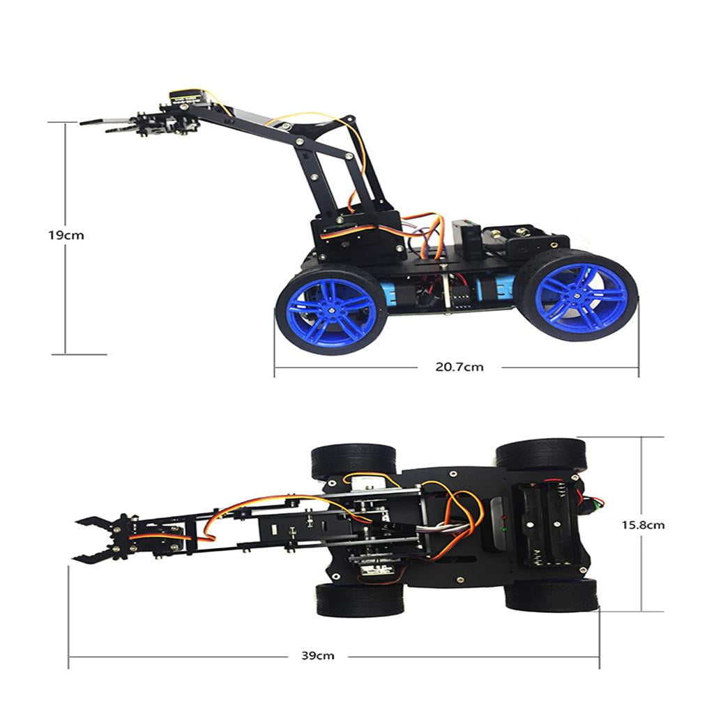 Lots 1 390x160x190mm Wireless Intelligent Robot Car Obstacle Avoidance 