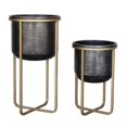 thumbnail image 1 of Aspire Home Accents 6381 Rizzy Mid Century Planters - Set of 2, 1 of 1