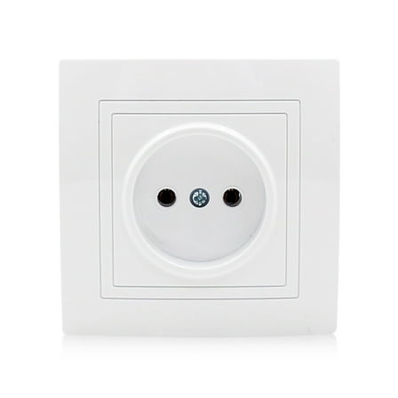 STAGA EU Standard Wall Panel Socket 250V/16A Electrical Wall Outlet Flame-Retardant