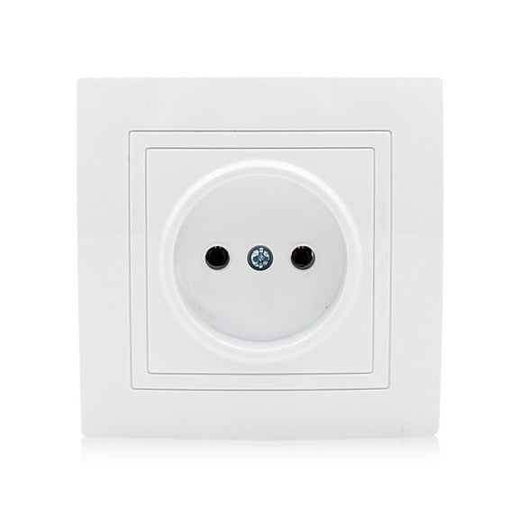 STAGA EU Standard Wall Panel Socket 250V/16A Electrical Wall Outlet Flame-Retardant