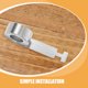 thumbnail image 5 of 2 piezas de accesorios de lámpara de cinta de resorte para lámpara de reloj en espiral y herramienta de reparación de iluminación, juego de resortes de compresión para piezas de iluminación., 5 of 5