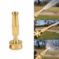 thumbnail image 3 of 3 Inch G-old High Pressure Hose Spray Tool Brass H-ead Garden Water Nozzle Sprayer, 3 of 7