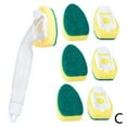 thumbnail image 5 of SharkTRUE Soap Dispensing Dish Cleaning Brush With Dish Washing Handle Sponge Replacement Head Scrubber Sink Cleaning Tool, 5 of 9