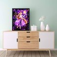 thumbnail image 3 of Cuadros Decorativos 5D bricolaje diamante pintura completo redondo taladro Disney princesa pared decoración Rhinestone JShteea Nuevos Originales, 3 of 8