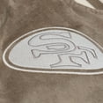thumbnail image 6 of Women's Mitchell & Ness  Tan San Francisco 49ers Full-Snap Varsity Jacket, 6 of 7